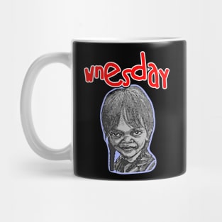 Wednesday Addams anti copyrighting Mug